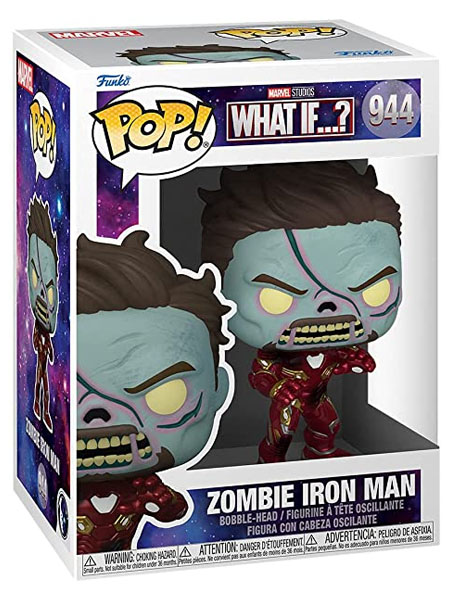 Funko POP #944 Marvel What If ? Zombie Iron Man Figure
